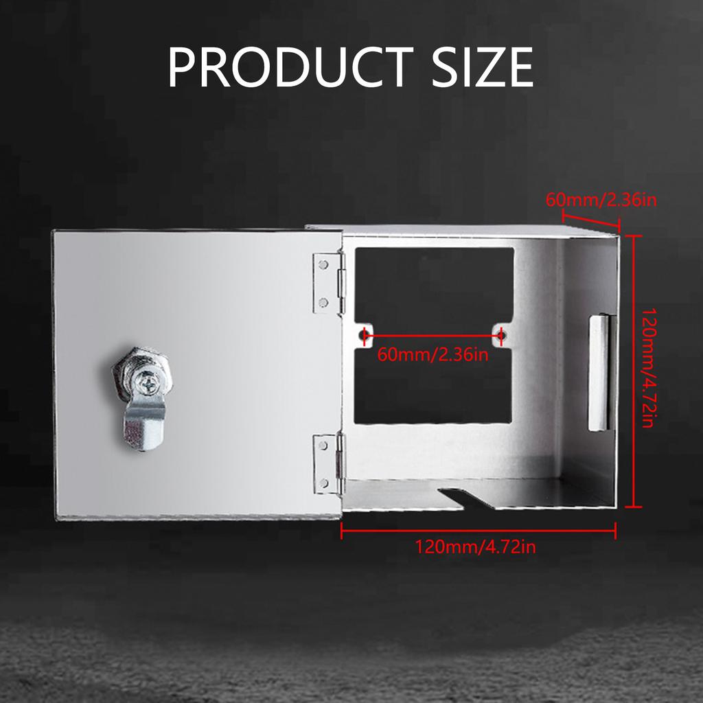 Weatherproof Sturdy Stainless Steel Socket Cover for Enhances Security and Environmental Protective of Outlets