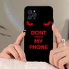 Не трогай мой телефон Чехол для телефона для iPhone 16 15 14 11 12 13 Mini Pro XS Max Чехол 6 7 8 Plus X Funda Shell