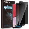 3x Anti-spy Tempered Glass for Samsung Galaxy A13 Shockproof Protection