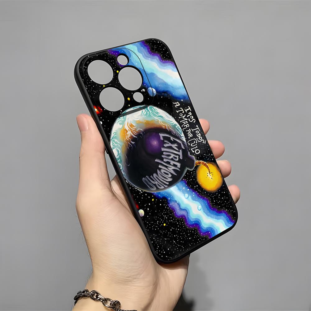 Raw Spanish Rock Band E-Extremoduro Phone Case For IPhone 17 Pro Max 16 15 14 Pro Max 13 11 X Xs Xr 8 7Plus Silicone Cover