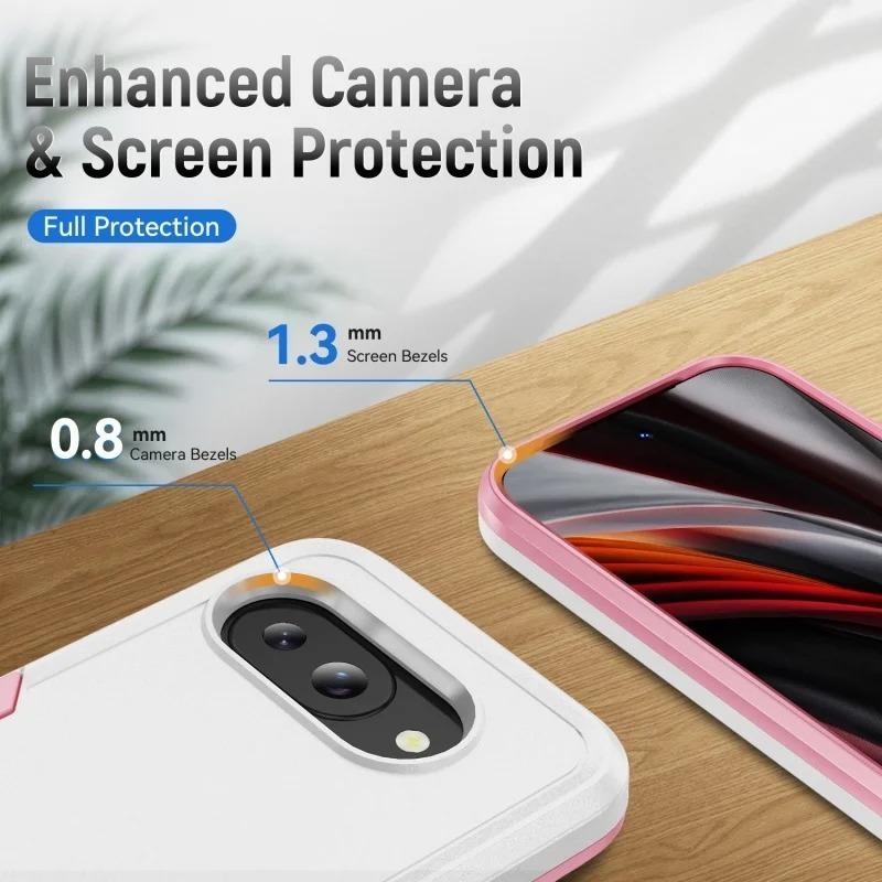 Военный противоударный гибридный двухслойный чехол для Google Pixel 10 9 Pro XL 10 9 8 7 6 Pro 9 8 7 6 A 4G 5G Бронированный матовый чехол