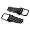 Universal Car Truck Hook Lock Clip Quick Release Black Carbon Fiber Texture