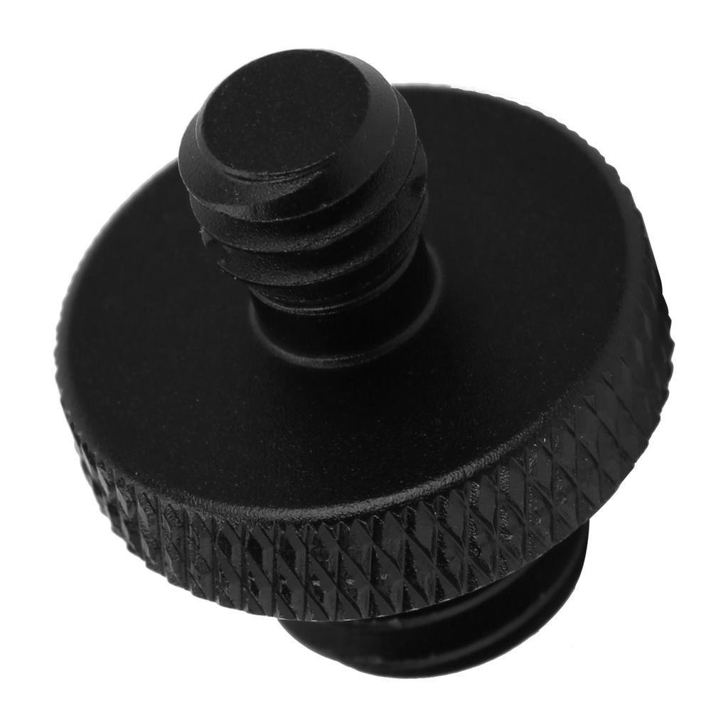 1 4 Inch Male to 3 8 Inch Male Metal Thread Screw Converter Adapter for Camera Tripod