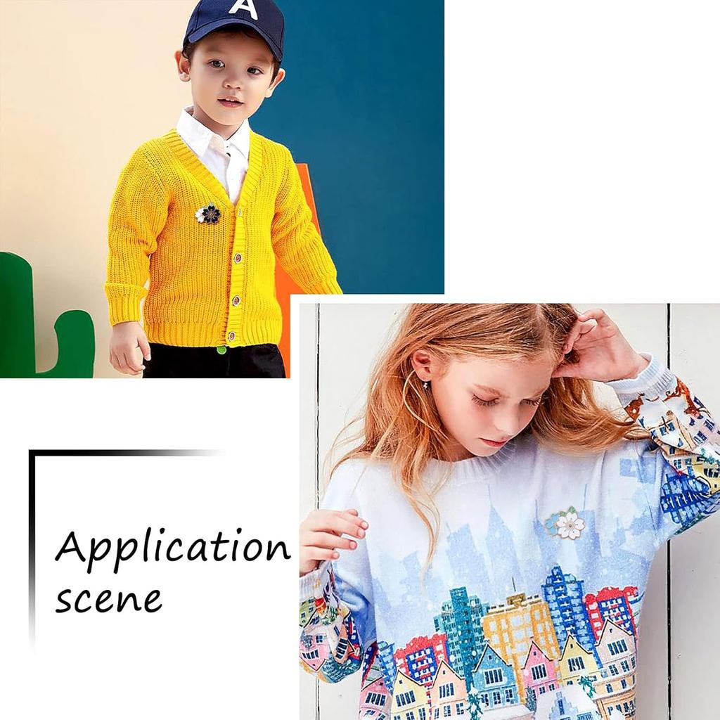 Fashewelry 16 шт. Набор эмалевых брошей-булавок в виде цветов, булавки на лацкан в виде цветущей вишни, милые цветочные значки из сплава для DIY рюкзаков, одежды, сумок, курток, шляп