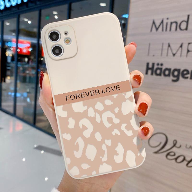 Защита объектива камеры для Samsung Galaxy A 51 A32 A50 Redmi 9C Note9 iPhone 11, чехол для iPhone 12 Pro Max 6S 7P 8 Plus, окрашенный в леопардовый цвет