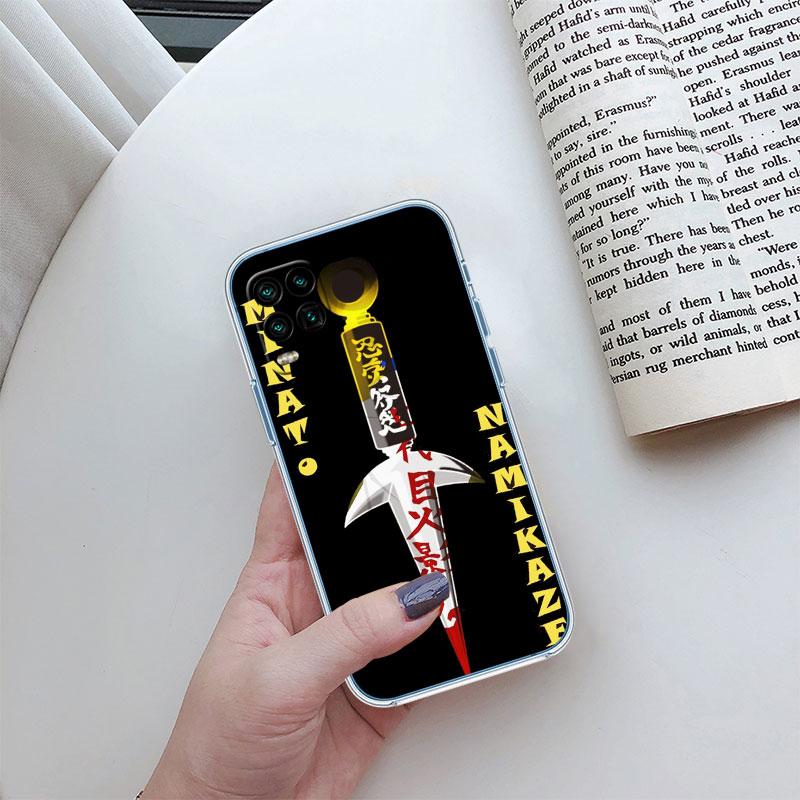 Прозрачный чехол для телефона Naruto Uzumaki Sasuke для Samsung Galaxy A04 A04S A14 A23 A34 A54 M23 M33 M52 M53