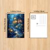 32pcs, Dream Forest Postcards, Wall Stickers, Mailing Cards, Greeting Cards, DIY Postcards, Souvenir Postcards, Decorative Items