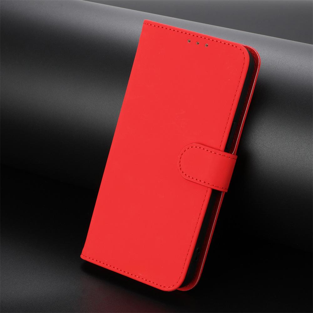 Luxury Solid Color PU Leather Magnetic Flip Wallet Case with Card Holder for TCL 50 Pro Nxtpaper 50 40 SE 30XE 30 Plus 30 XL 20