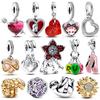 Charms Originale Heart Series Pendants Beads Fits Bracelet Necklace For Women Charm Copper Luxury Diy Jewelry Fine Gifts