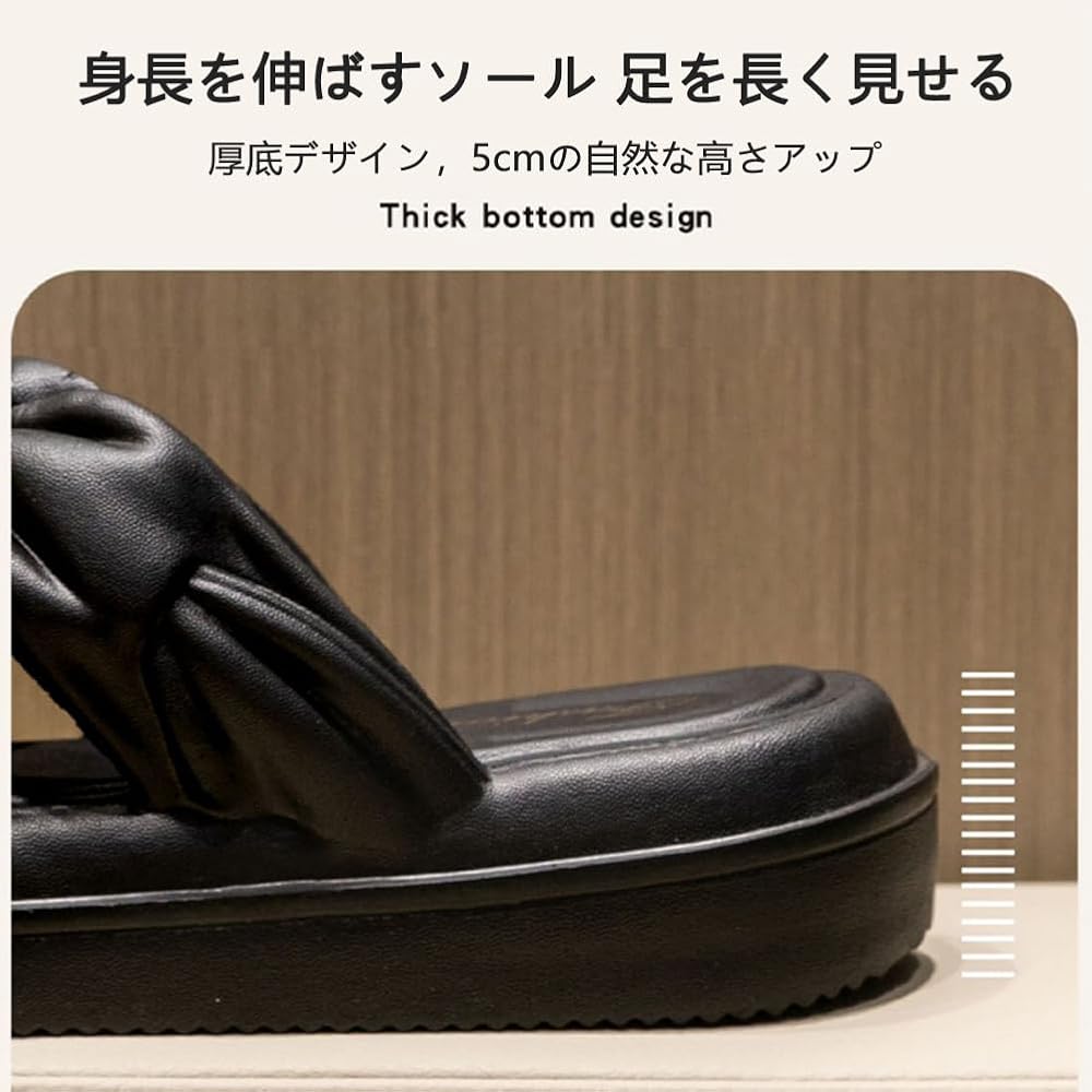 [SEIKODO] Platform Sandals for Women - Sport Sandals, Fashion Sandals, Indoor Sandals, Height-Increasing Shoes, Outdoor Sports, Comfortable for Walkin