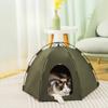 Новая палатка-гнездо для кошки и питомника, весенний и летний коврик, дышащий домик для питомца, удобная палатка для собак и кошек