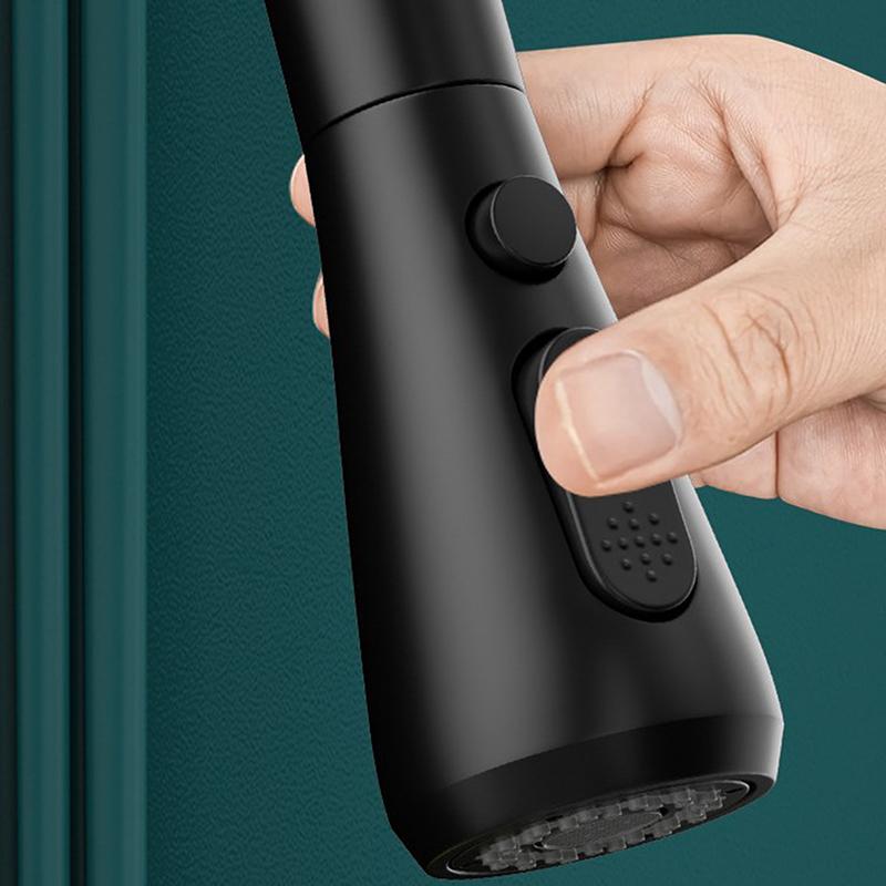 Универсальный вращающийся на 360° кухонный смеситель, удлинитель, аэратор, пластиковый фильтр от брызг, кухонный смеситель для умывальника, барботерная насадка