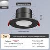 2-Inch Round Recessed Downlight, 56.5cm Opening, 35.5cm Small Ceiling Light, Home Mini