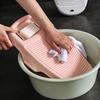 1pc Creative Plastic Thickened Old-fashioned Mini Washboard With Soap Dish - Perfect For Household Laundry!