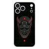 Мягкий чехол для телефона для iPhone 17 Air 16E 16 11 15 14 Pro MAX 12 13 7 8 Plus SE Пасхальный чехол Защита Япония Лицо призрака Самурай