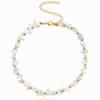 Crystal Stone Necklace for Women Transparent Stone Choker Green Stone Beads Necklace Boho Jewelry On The Neck Women Jewelry Gift