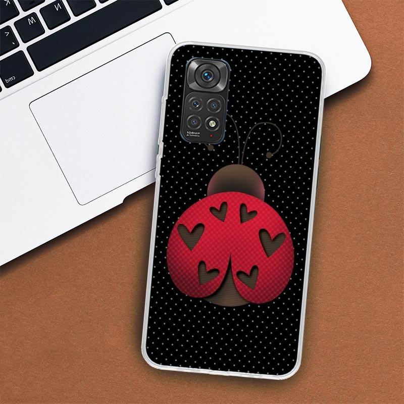 Чехол для телефона Xiaomi Redmi Note 13 12 12S 11 11S 10 10S 9 9S 11T 11E Pro Plus 8 8T 7 + чехол
