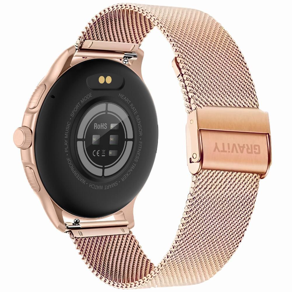 Smartwatch Unisex Gravity Gt12-3 - Rozmowy Bluetooth, Dodatkowy Pasek (Sg035C)