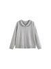 Plus Size Women's Doll Collar Age-Reducing College Style Sweater - Spring 2026 Temperament Knitwear