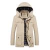 Autumn and Winter New Men's Casual Korean Style Jacket Pure Cotton Washed Loose Large Size Windbreaker Jacket Trendy