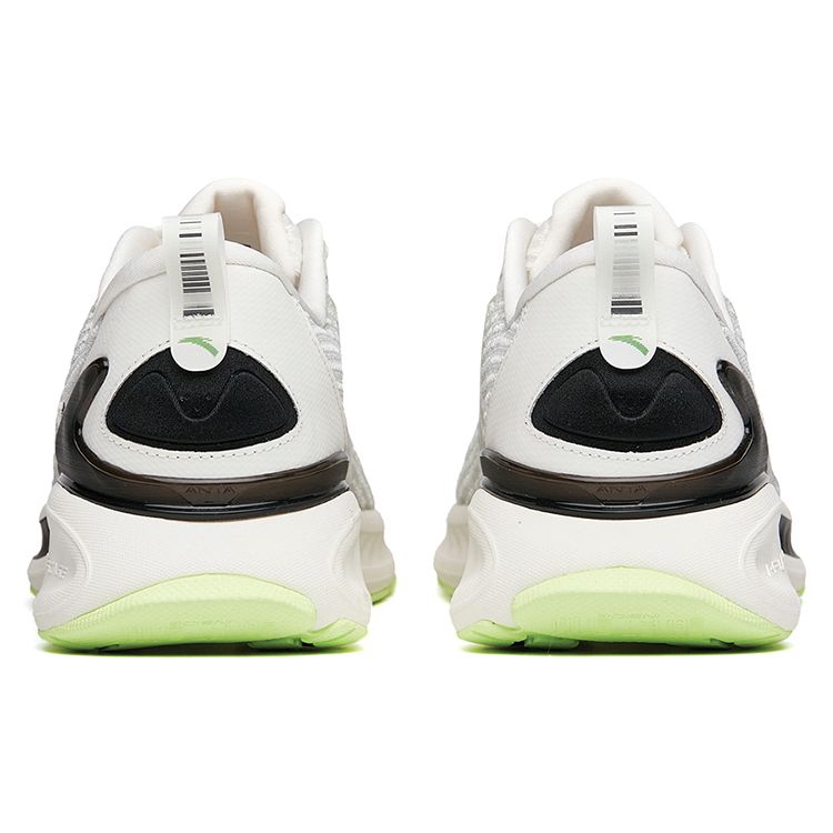 Anta 1.5 Versatile Shock Absorbing Breathable Wear Resistant Non Slip Low Top Running Shoes Men Sneaker White Green Black 112135586S-2