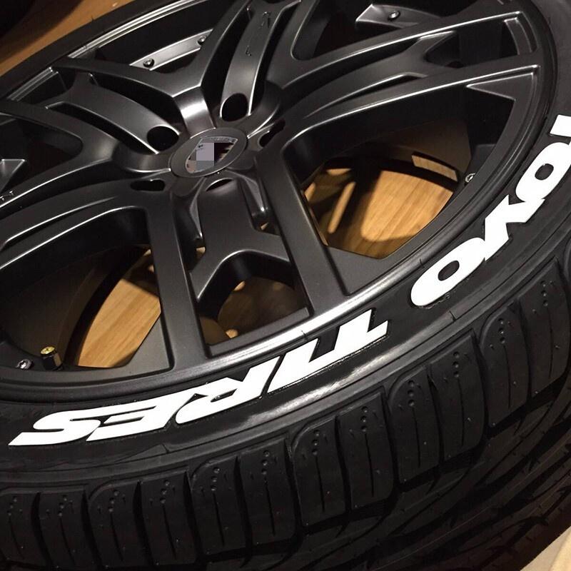 TOYO TIRES PROXES Универсальная 3D Водонепроницаемая Наклейка на Шину Автомобиля Колесо Автомобиля Резиновые Слитные Буквы Наклейки Аксессуары