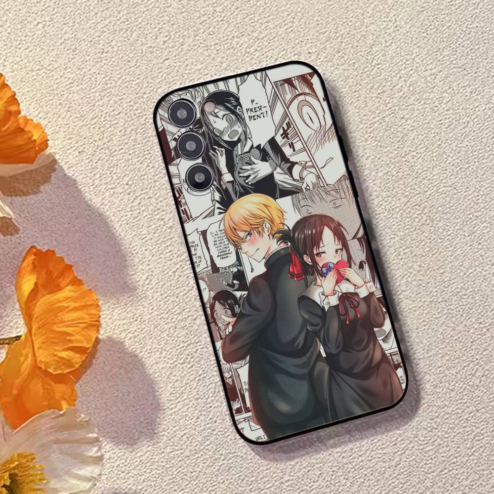 Anime Girl K-Kaguya sama Phone Case Silicone Soft For Samsung Galaxy A73,A72,A71,A70,A53,A52,A51
