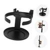 Vaguelly Music Stand Water Cup Holder, Microphone Stand, Cup Holder, Tumbler Cup Cradle, Cup Holder Stand, Metal, Black