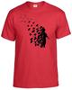 Banksy soldier peace pigeons hipster tshirt mens urban art fashion top tee