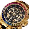 Mechanical Automatic Watch Automatic DANIEL DOUGLAS Gold Black Rainbow [Daniel & Douglas] DD8802DG-RBBK4 & Men's