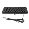 61-клавишная RGB игровая клавиатура 60% Механическая RGB подсветка Эргономичный дизайн Проводная клавиатура
