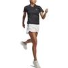 adidas Круглый вырез пуловер комфорт футболка женские топы черный HZ0107