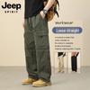Jeep Мужские свободные широкие брюки-карго