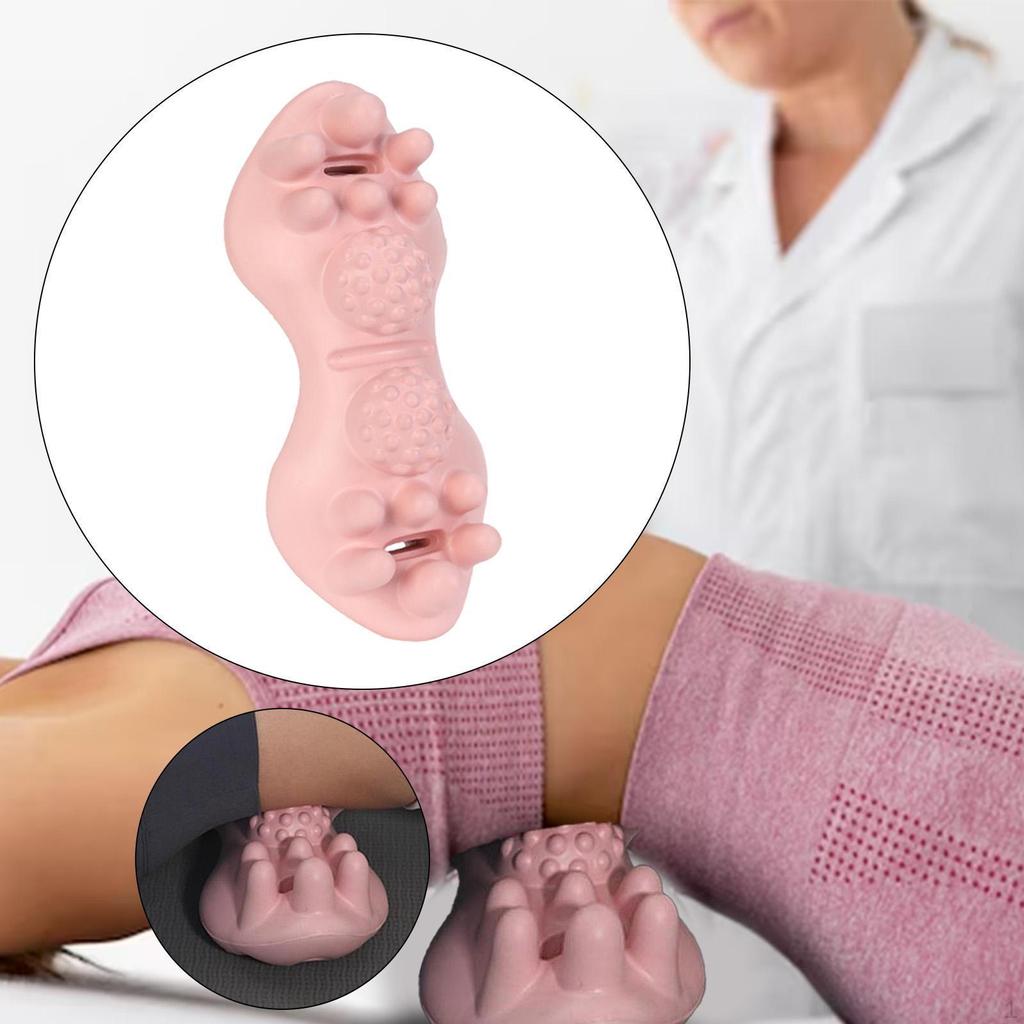 Массажер для спины и шеи, упругая массажная подушка, поясничная поддержка, шейный отдел позвоночника для ног