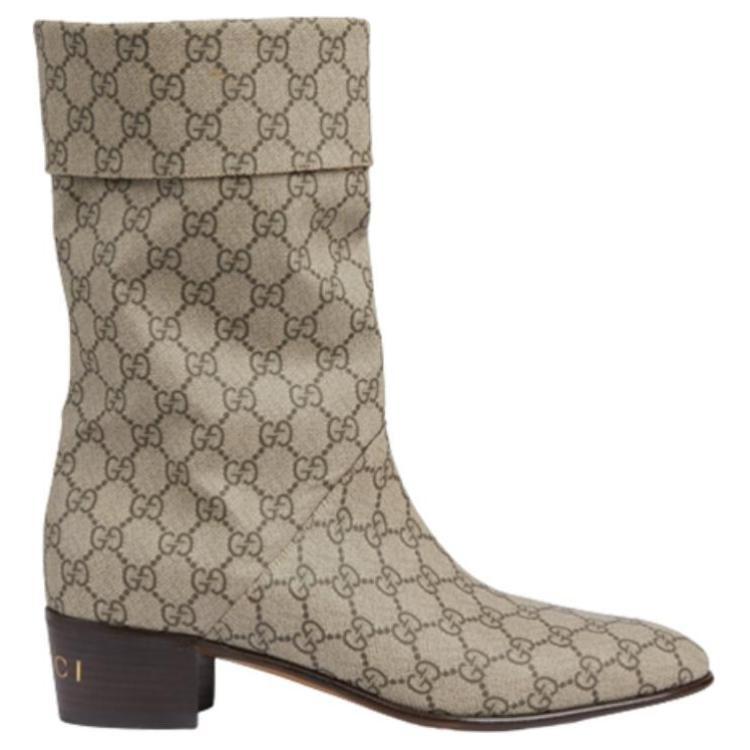 Gucci Ботинки GG Supreme 45 мм 759544 K5I0G 9742