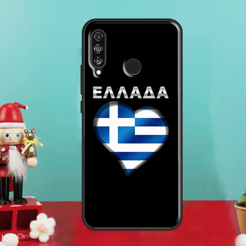 Греция Греческий флаг Для Huawei Nova 12i 12s 11i 5T Y90 Y70 Y60 Y61 Y91 Y72 9 10 SE P60 Pro P20 P30 P40 Lite Чехол