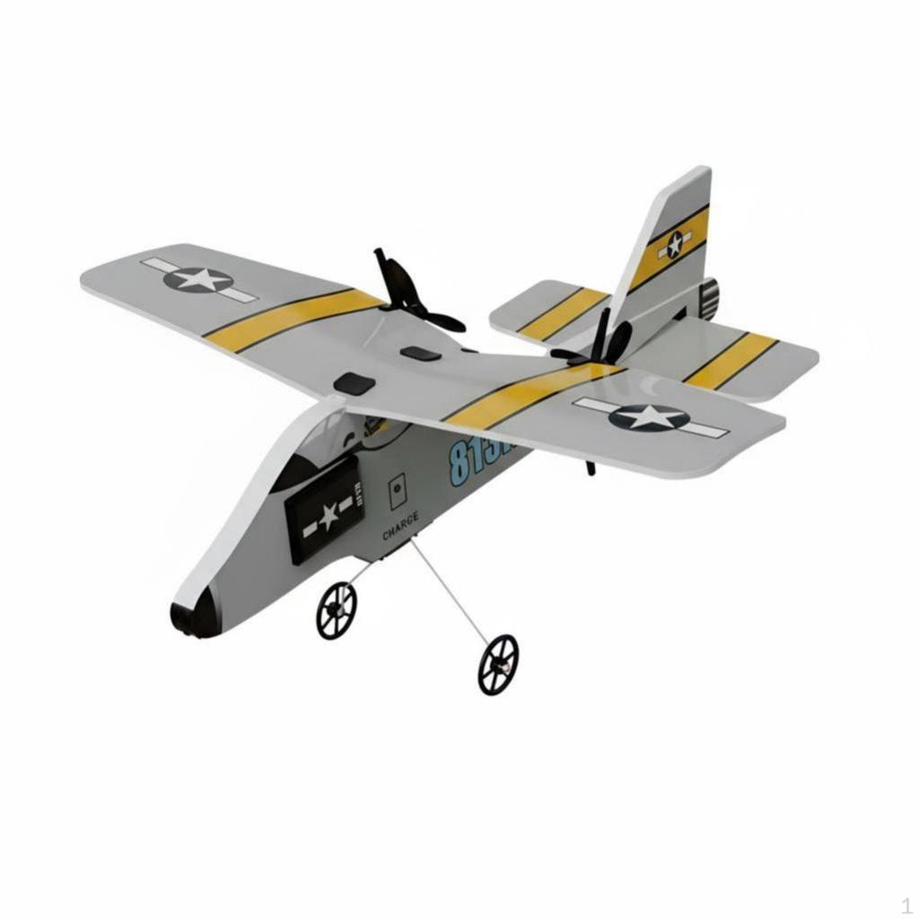 Remote Control Airplane, Electric Glider, Fixed Wing Fighter, Durable Foam, Beginner Friendly