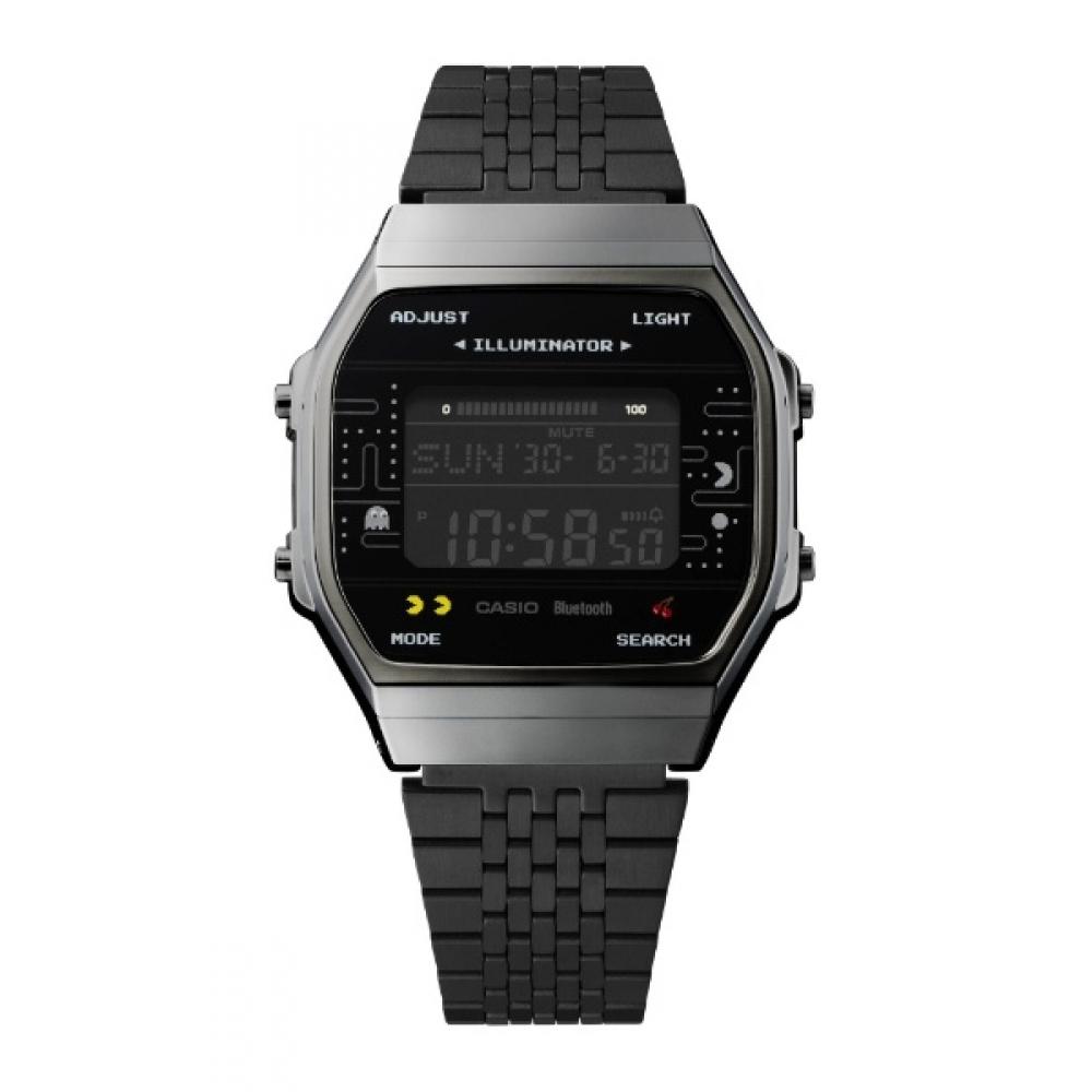 Casio [Часы с Bluetooth] Casio Classic Casio Classic Pacman Collaboration Model Black Abl 100wepc 1bjr