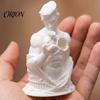 Фигурка для украшения дома, Фигурка Воин Сердца, 3D-печатная художественная статуэтка для стола, Детализированная скульптура, Минималистичный офисный, Креативный декор, Подарок, Маленький