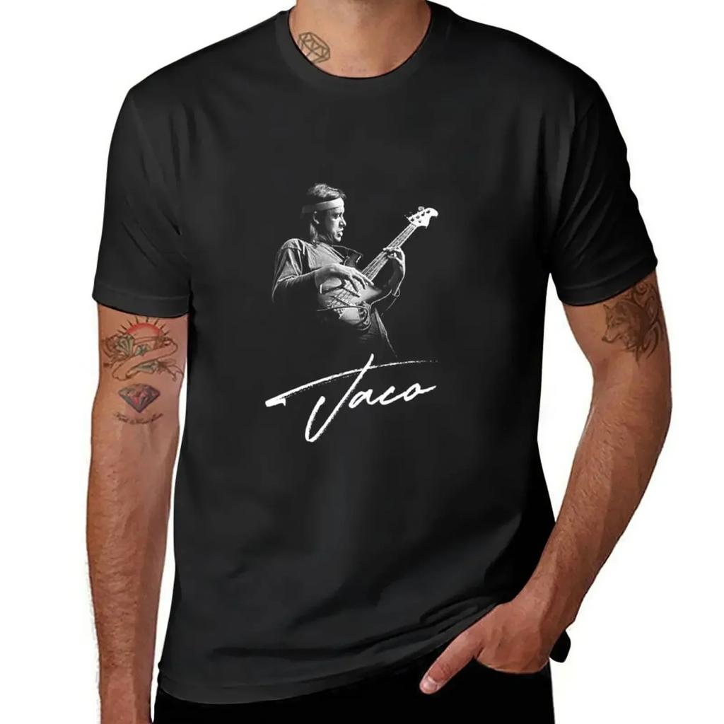 Jaco Pastorius T-Shirt aesthetic clothes blacks mens funny t shirts