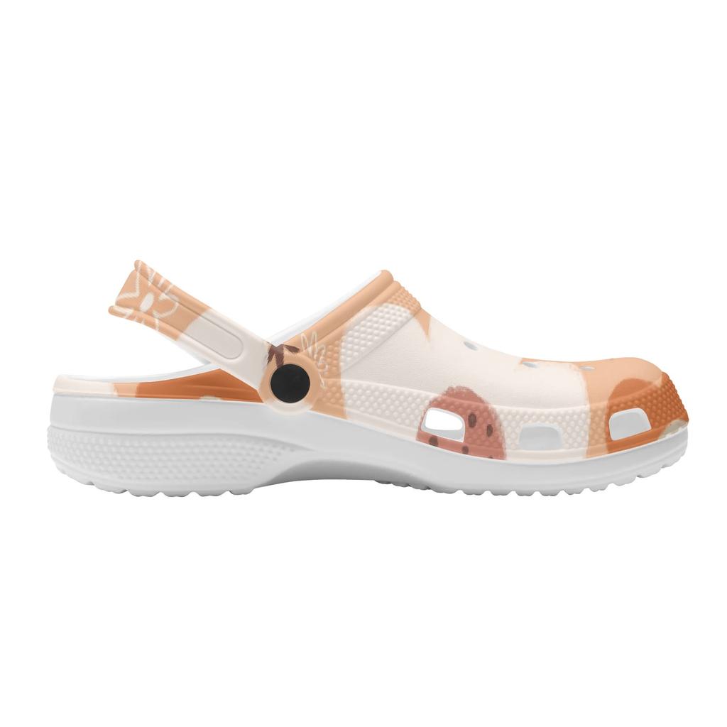 Allover Printed EVA Casual Clogs for Women Men Soft Sole Flexible Breathable Slip On Sandals Slippers Summer Daily Leisure Shoes
