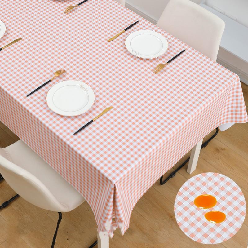 Роскошная высококачественная водонепроницаемая и маслостойкая скатерть из ПВХ, не требующая мытья, прямоугольный бытовой стол, чайный столик и настольная ткань