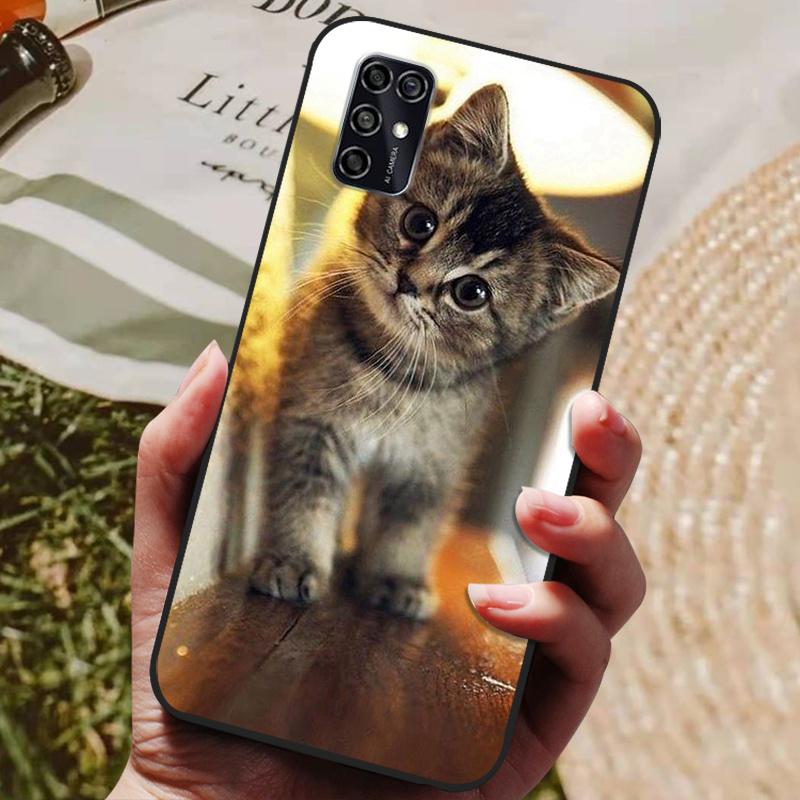 Для ZTE Blade V2020 Умный Чехол Черный Бампер Силиконовый ТПУ Мягкая Крышка Телефона Для ZTE Blade V2020 Smart 8010 Чехол Милый Мраморный Funda