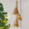 Rustproof Christmas Bell For Home And Garden Festival Decoration Elegant Holiday Ornament for Indoor Outdoor