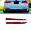 Car Red Rear Bumper Light Reflector Tail Lamp Warning Light Fog Lamp 63147847165 63147847166 for BMW 3 Series F30 F31 M Sport