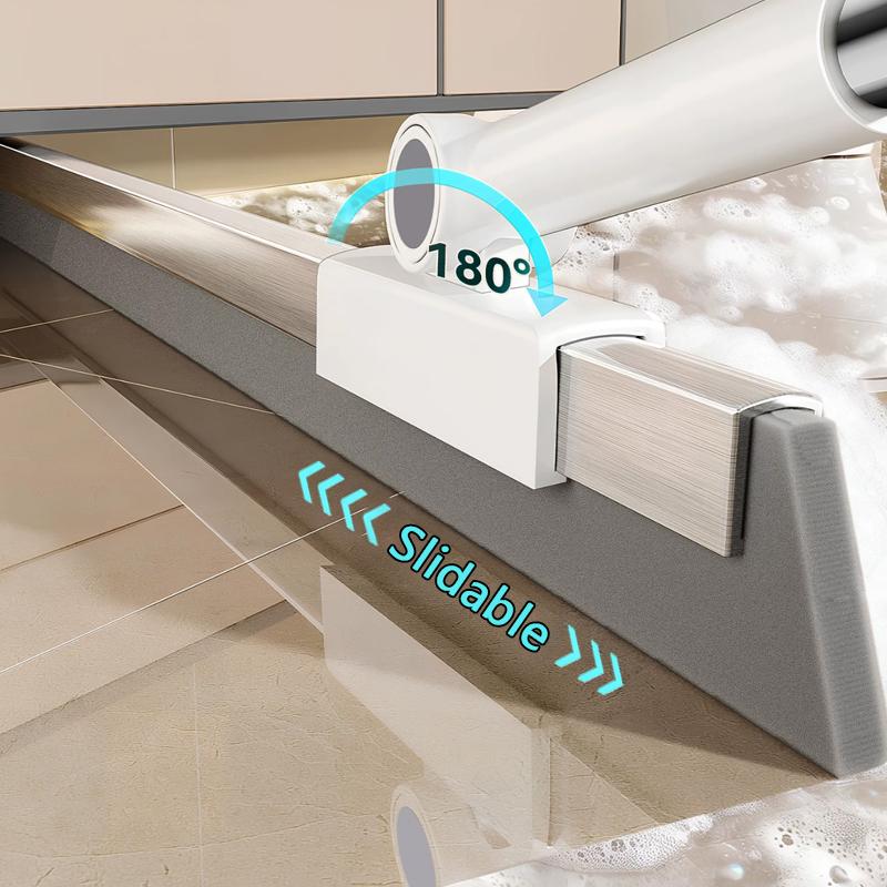 Silicone Scraper Broom Magic Wiper Floor Toilet Bathroom Squeegee Scrubber High Place Glass Wiper Household Cleaning Tools
