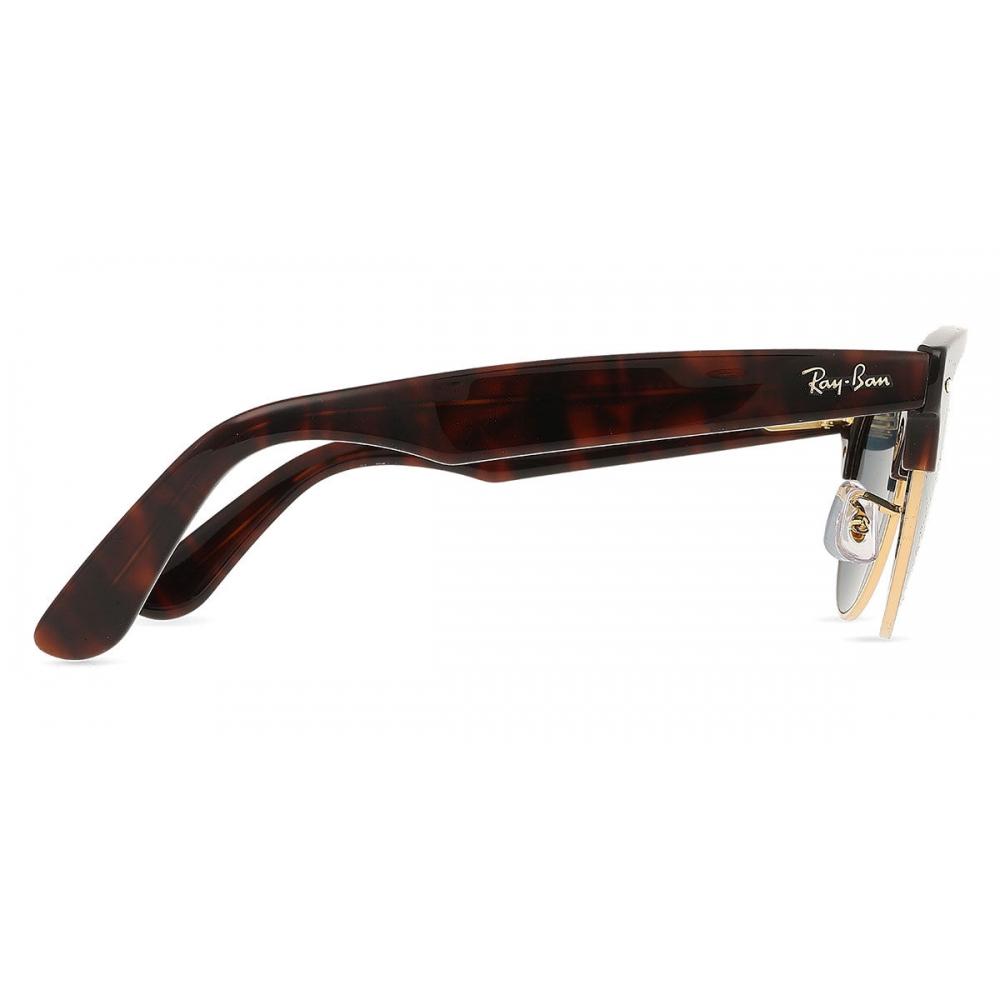 Солнцезащитные очки Ray Ban Clubmaster Way унисекс с поляризацией 990 3r