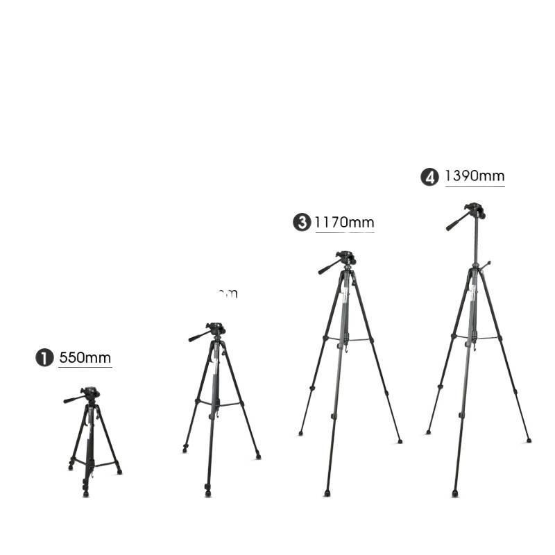 Штатив Hongtu WF Weibang 3520 для DSLR-камер для фотографии, видеосъемки и освещения для рыбалки