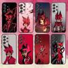 H-Hazbin H-Hotel A-Alastor Чехол для телефона Samsung S25, S24, S21, S22, S23, S30, Ultra, S20, Plus, Fe, Мягкий силиконовый черный чехол