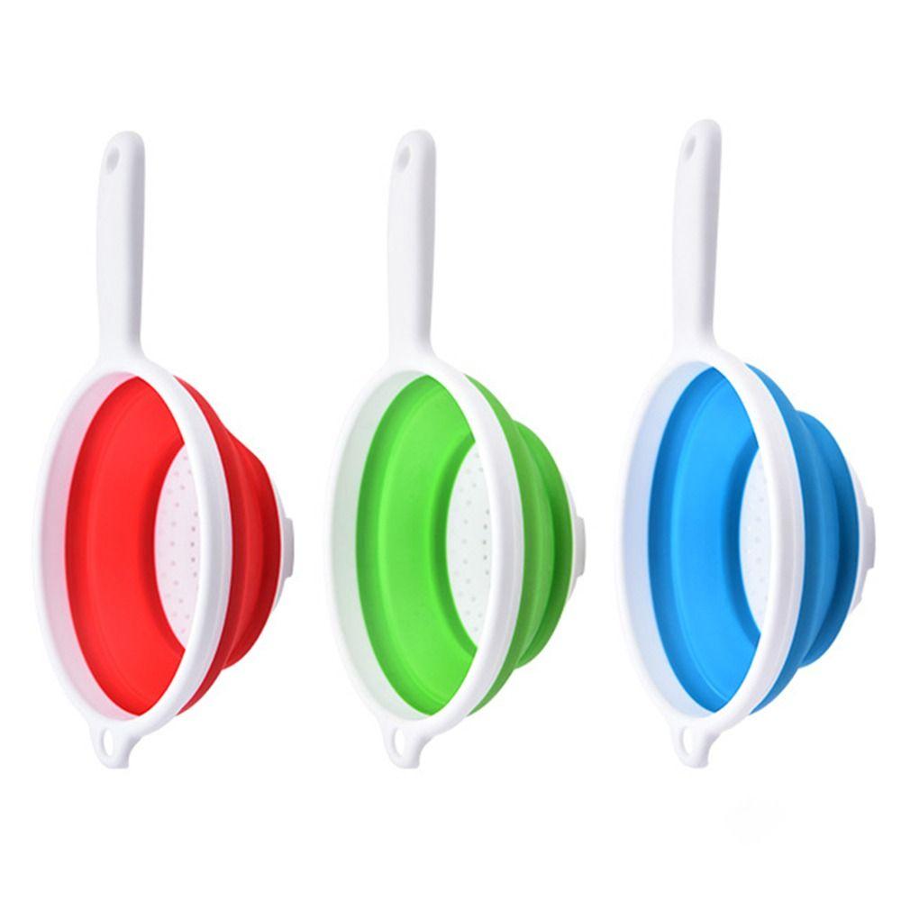 Складной таз для мытья овощей, компактный, для фруктов, складной дуршлаг, бытовой